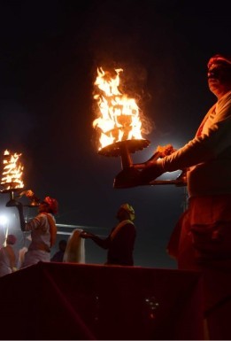 Aarti on the Ghats