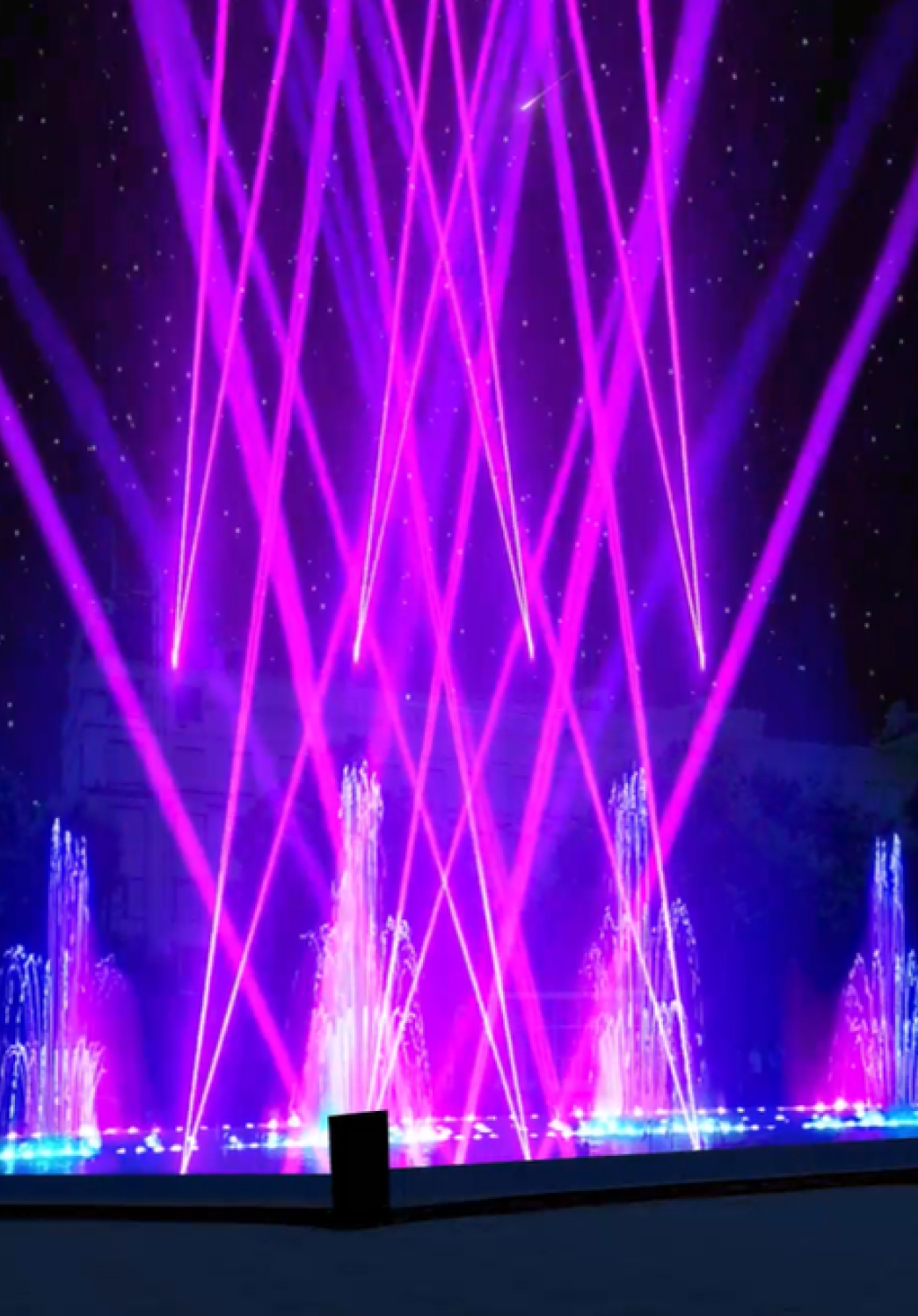 Water Laser Show